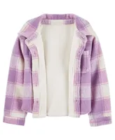 Carter's Little Girls Plaid Shacket