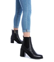 Women's Leather Booties Carmela By Xti