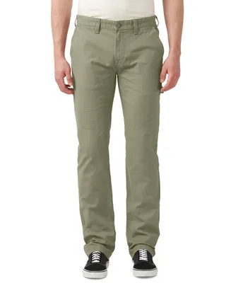 Buffalo David Bitton Men's Straight Six Straight-Fit Stretch Canvas Carpenter Pants