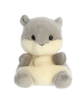 Aurora Mini Gus Grey Squirrel Palm Pals Adorable Plush Toy Gray 5"