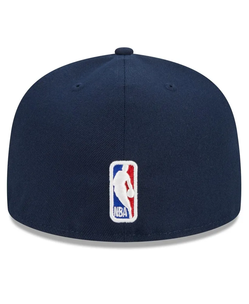 Men's New Era Navy Philadelphia 76ers 2023/24 City Edition 59FIFTY Fitted Hat