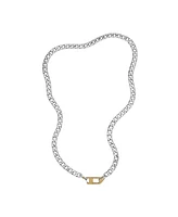 Diesel Men's Stainless Steel Chain Necklace