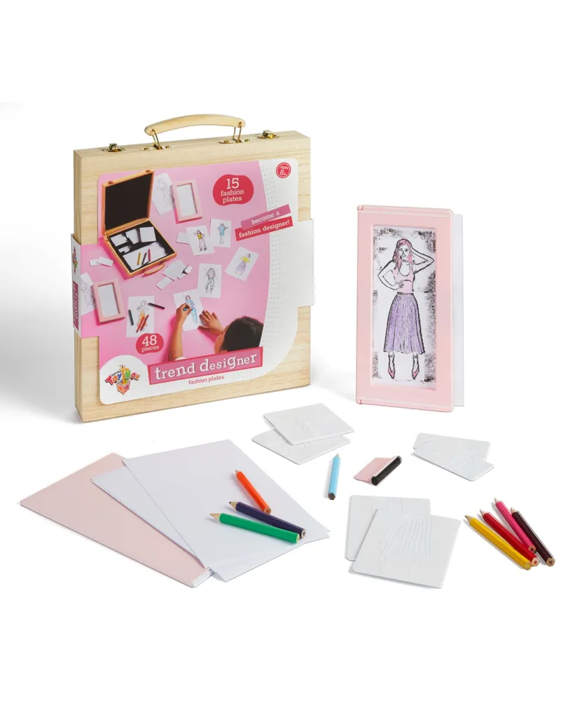 Geoffrey's Toy Box Kids Fashion Designer Activity Drawing Set, Created for Macy's