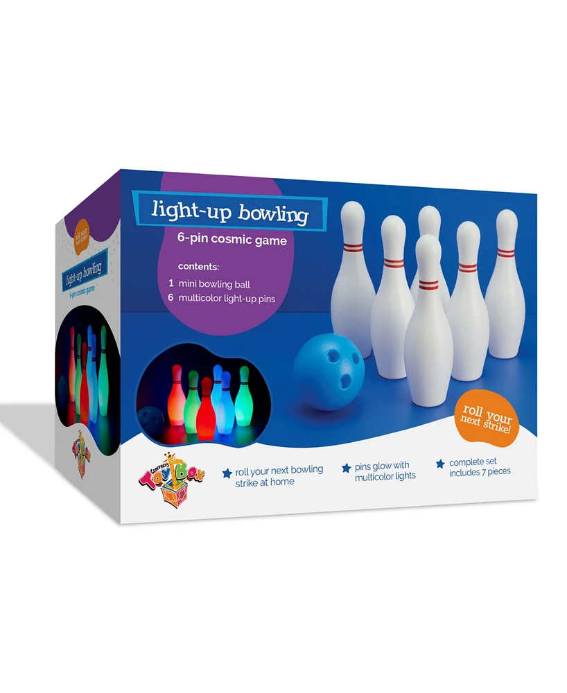 Geoffrey's Toy Box Led Light-up Bowling Set, Created for Macy's