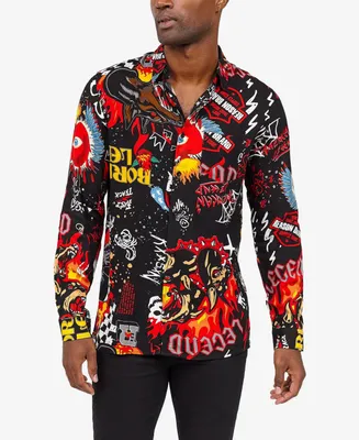 Reason Men's Fury Long Sleeve Shirt