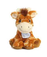 Aurora Small Raffie Giraffe Precious Moments Inspirational Plush Toy Brown 8.5"