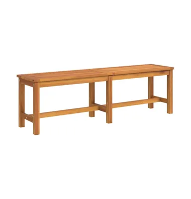 Patio Bench 59.1"x13.8"x17.7" Solid Wood Acacia