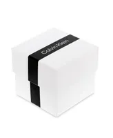 Calvin Klein Women's Three Hand Carnation Gold-Tone Stainless Steel Bracelet Watch 25mm