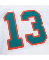 Men's Mitchell & Ness Dan Marino White Miami Dolphins 2004 Authentic Throwback Retired Player Jersey