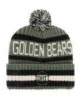 Men's '47 Brand Green Cal Bears Oht Military-Inspired Appreciation Bering Cuffed Knit Hat with Pom