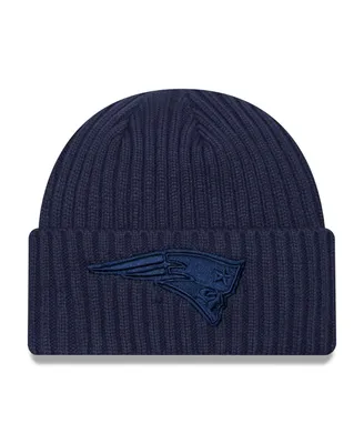 Men's New Era Navy New England Patriots Color Pack Cuffed Knit Hat