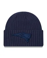 Men's New Era Navy New England Patriots Color Pack Cuffed Knit Hat