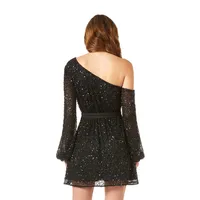 Women's One Shoulder Cocktail Dress