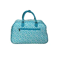 World Traveler Geometric 21-inch Carry-On Shoulder Duffel Bag