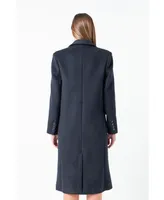 Women's Oversize Wool Trench Coat