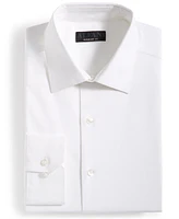 Alfani Men's Regular-Fit Temperature Regulating Solid Dress Shirt, Created for Macy's