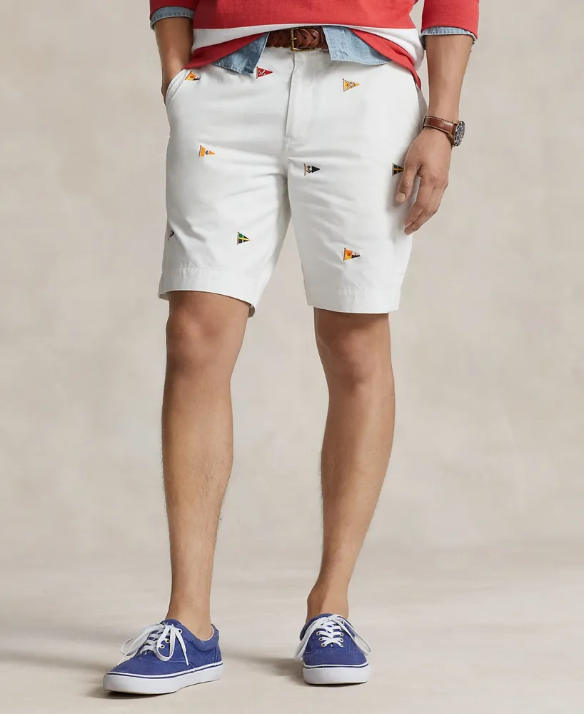 Polo Ralph Lauren Stretch Classic-Fit Chino 6#double; Inseam Shorts