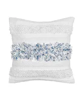 White Sand Driftway Square Decorative Pillow, 18" x