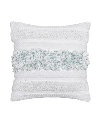 White Sand Driftway Square Decorative Pillow, 18" x
