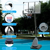 Portable 6-10FT Outdoor Basketball Hoop