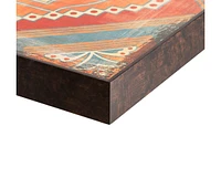 Moroccan Tile 4-Piece Framed Art Set
