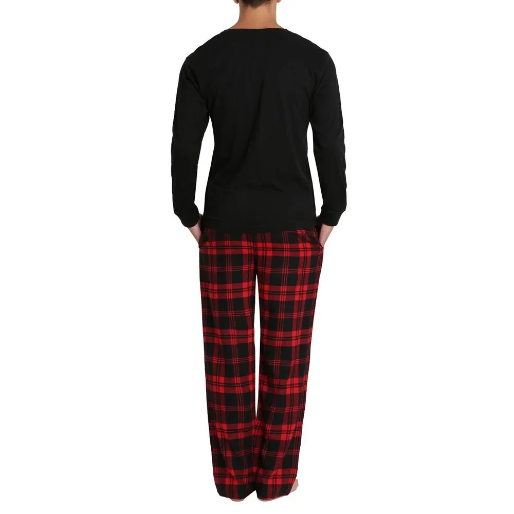 Sleep Hero Men's Flannel Pajama Set