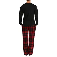 Sleep Hero Men's Flannel Pajama Set