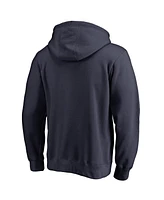 Men's Fanatics Navy Auburn Tigers True Sport Softball Pullover Hoodie