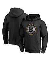 Men's Fanatics Black Boston Bruins Core Smoke Pullover Hoodie