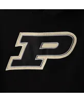 Women's Black Purdue Boilermakers Team Big Logo Pullover Hoodie