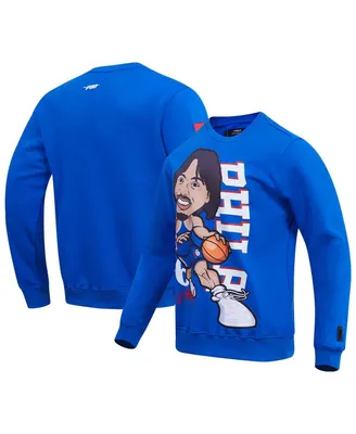 Men's Pro Standard Tyrese Maxey Royal Philadelphia 76ers Avatar Pullover Sweatshirt