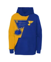 Big Boys Gold, Blue St. Louis Blues Unrivaled Pullover Hoodie