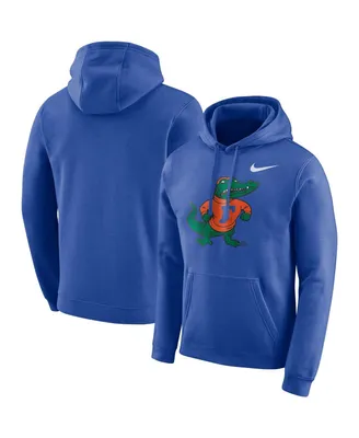 Men's Nike Royal Florida Gators Vault Club Fleece Pullover Hoodie