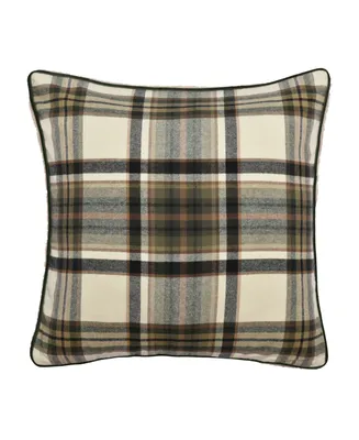 Five Queens Court Daniel Plaid Euro Sham