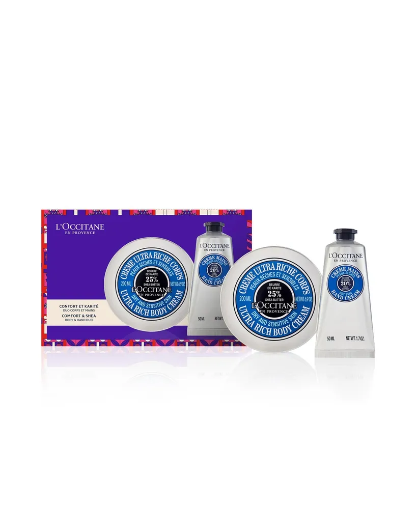 L'Occitane Comfort & Shea Body and Hand Cream Duo - Assorted Pre