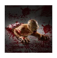 36" Animated Halloween Prop Grovelling Zombie Groundbreaker Haunted House Party Decoration