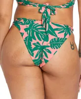 Volcom Juniors' Leaf Ur Life Cheeky Bikini Bottoms