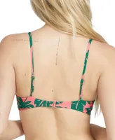 Volcom Juniors' Leaf Ur Life Knotted Bikini Top