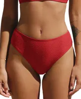 Women's Brazilian Obsessed Mid Rise Bikini Bottom