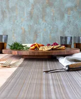 over&back Acacia Wood Lazy Susan