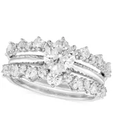 Diamond Ring Guard Enhancer (1 ct. t.w.) in 14k White Gold