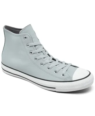 Converse Men's Chuck Taylor All Star Leather High Top Casual Sneakers from Finish Line
