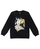 Jimi Hendrix Boy's Fleece Pullover Sweatshirt Little Kid to Big