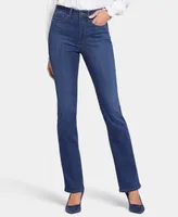 Nydj Women's High Rise Billie Mini Bootcut Jeans