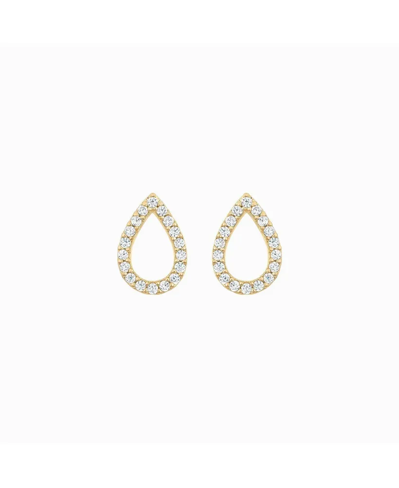 Livia Teardrop Stud Earrings