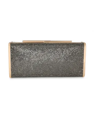 Woman's Milia Crystal Minaudiere Bag