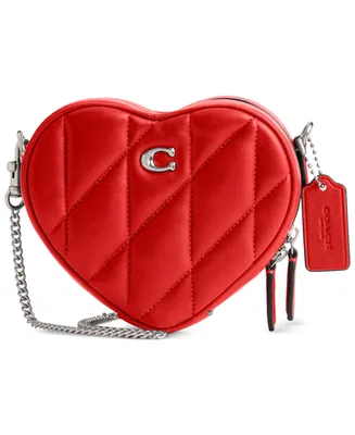 Coach Quilted Leather Pillow Heart Crossbody 14