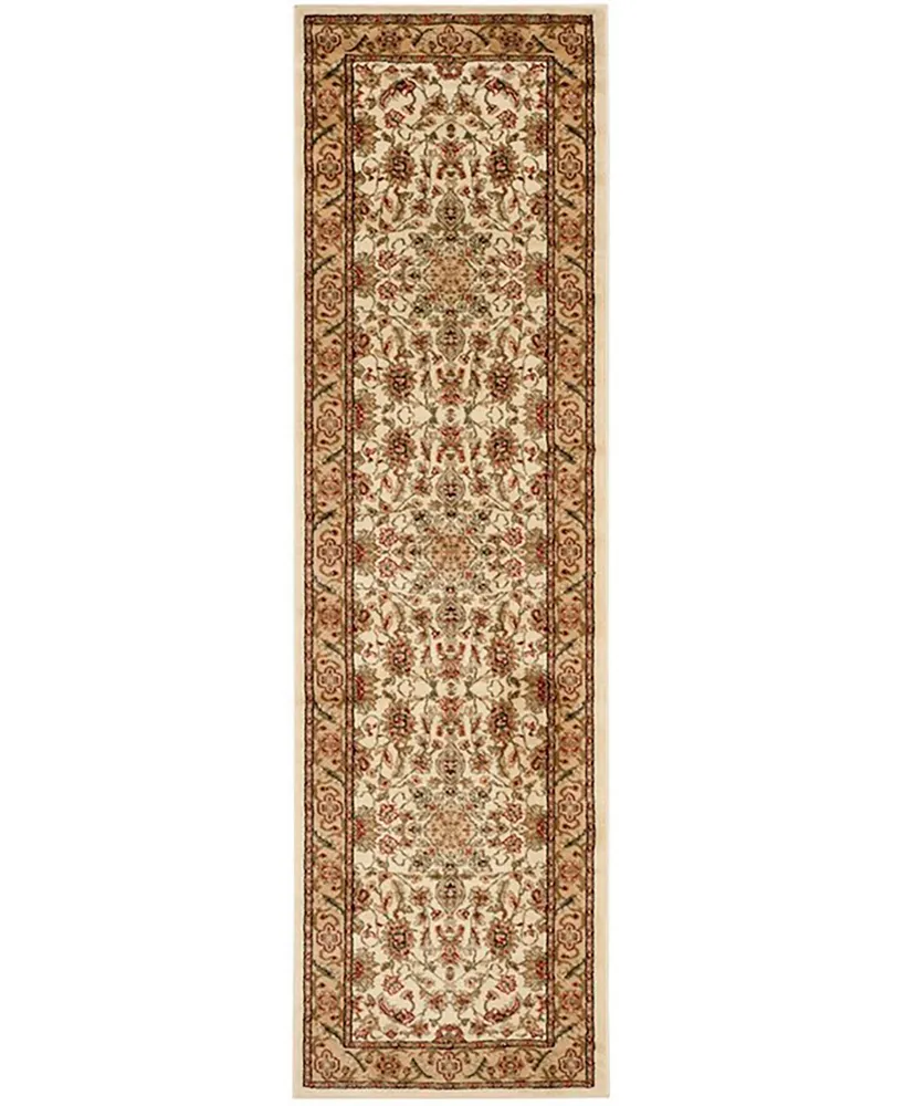 Safavieh Lyndhurst LNH211 Ivory and Tan 2'3" x 6' Runner Area Rug