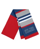 Women's Wear by Erin Andrews New York Rangers Stripe Glove and Scarf Set