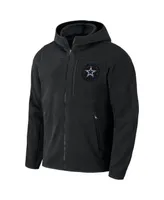 Men's Nfl x Darius Rucker Collection by Fanatics Black Dallas Cowboys Sherpa Full-Zip Hoodie